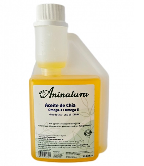 Aceite de chia para los perros