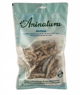 Snack de anchoas para la falta de apetito en los perros